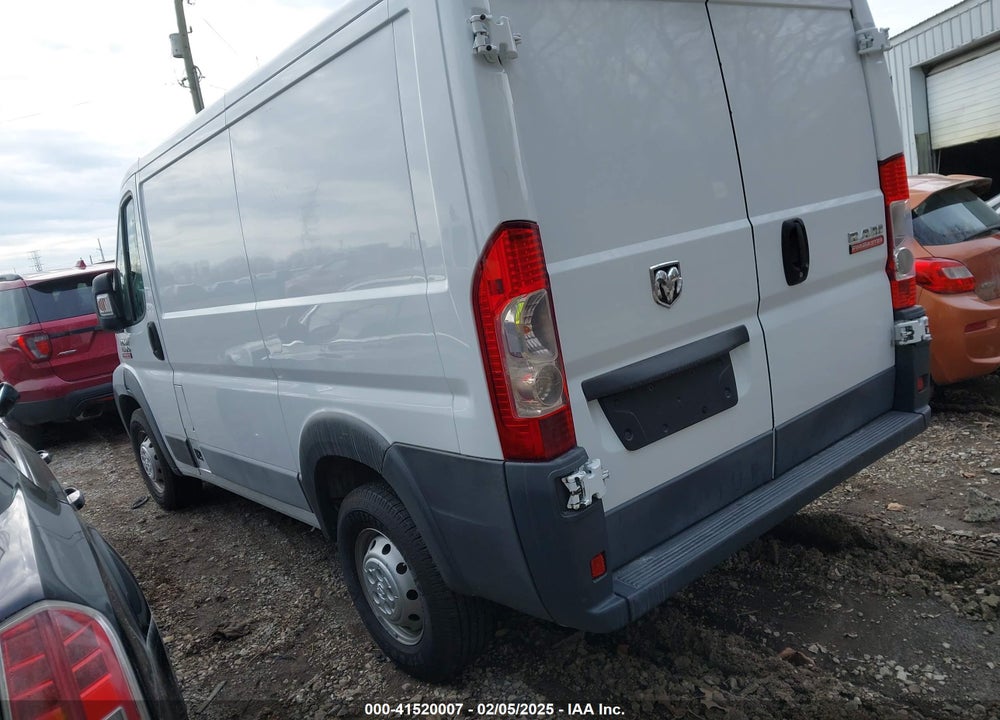 2016 RAM PROMASTER 1500 LOW ROOF VIN: 3C6TRVNG4GE100150