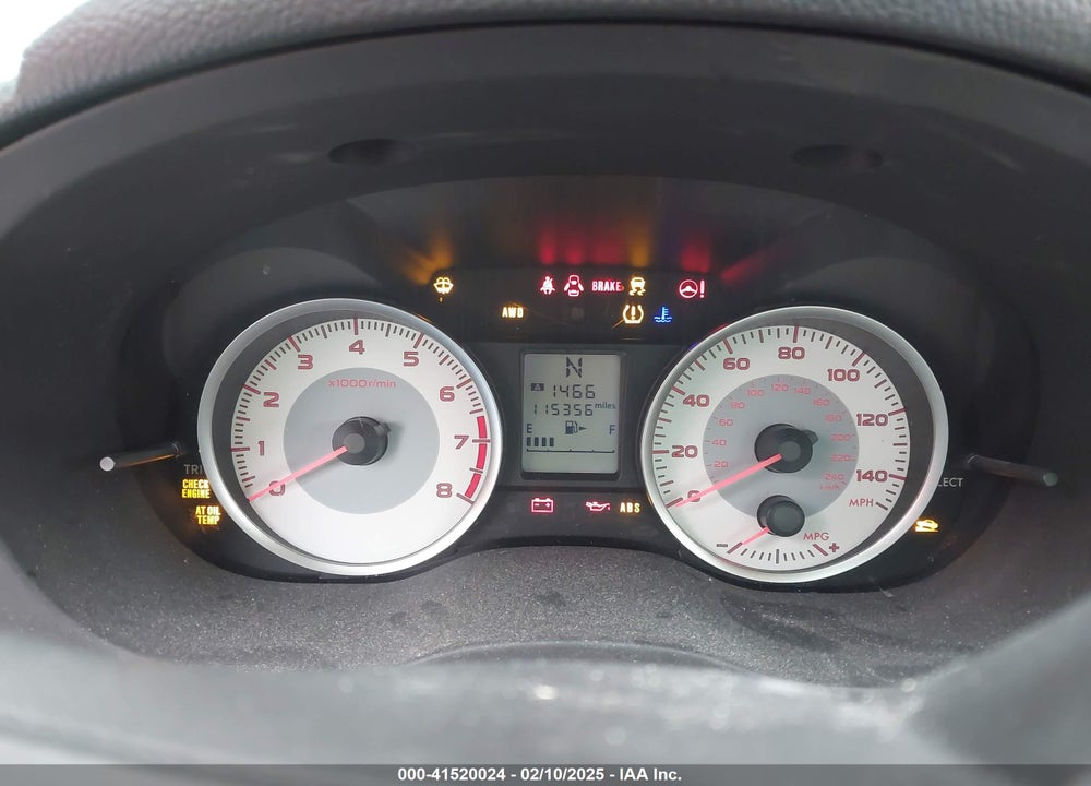 2013 SUBARU IMPREZA VIN: JF1GJAD68DH022020