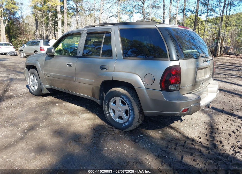 2002 CHEVROLET TRAILBLAZER LS VIN: 1GNDT13S422345395