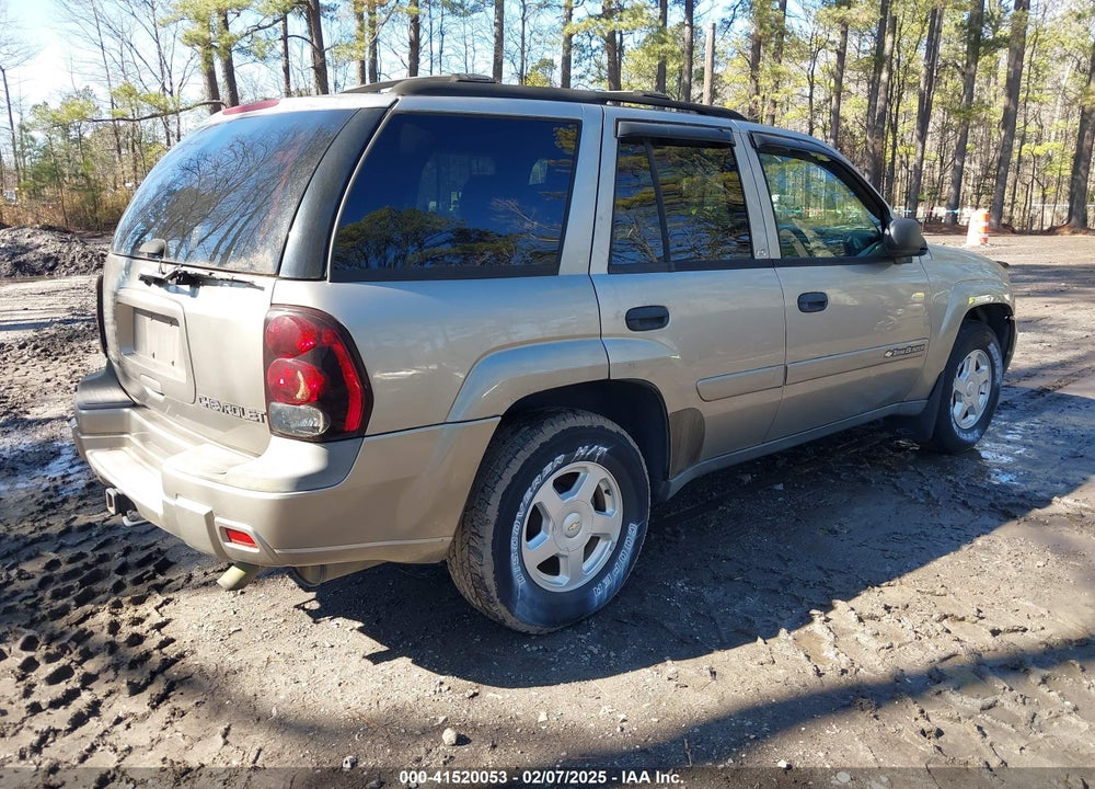 2002 CHEVROLET TRAILBLAZER LS VIN: 1GNDT13S422345395