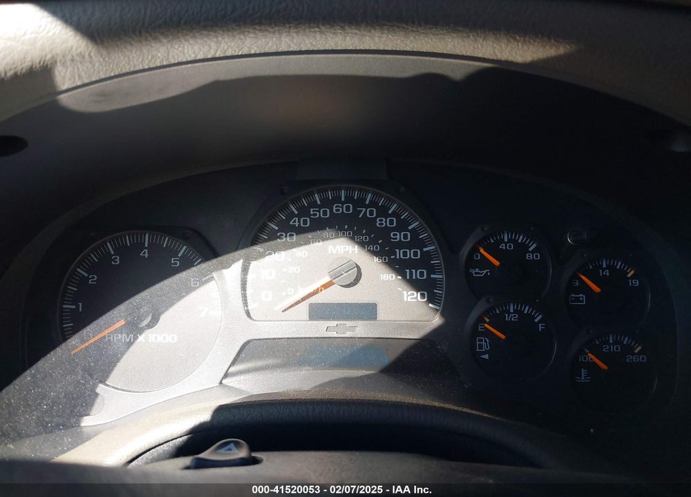 2002 CHEVROLET TRAILBLAZER LS VIN: 1GNDT13S422345395