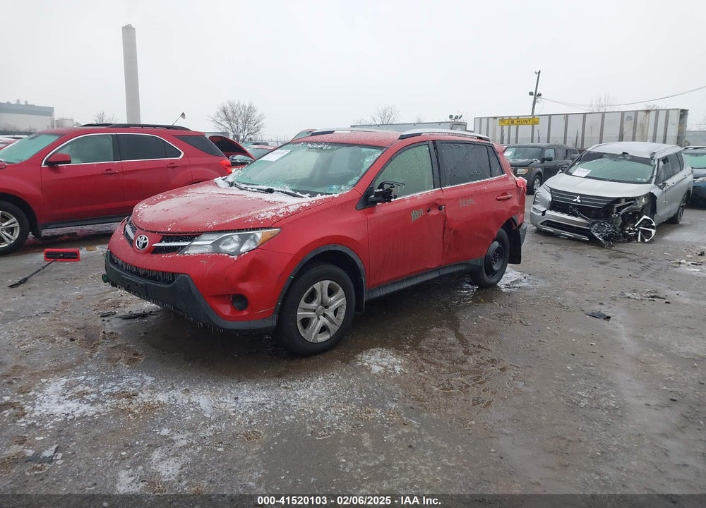 2014 TOYOTA RAV4 LE VIN: JTMZFREV0EJ000614