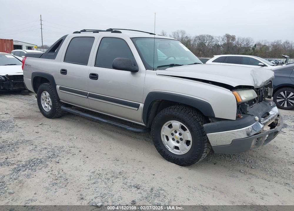 2004 CHEVROLET AVALANCHE 1500 VIN: 3GNEC12T84G327863