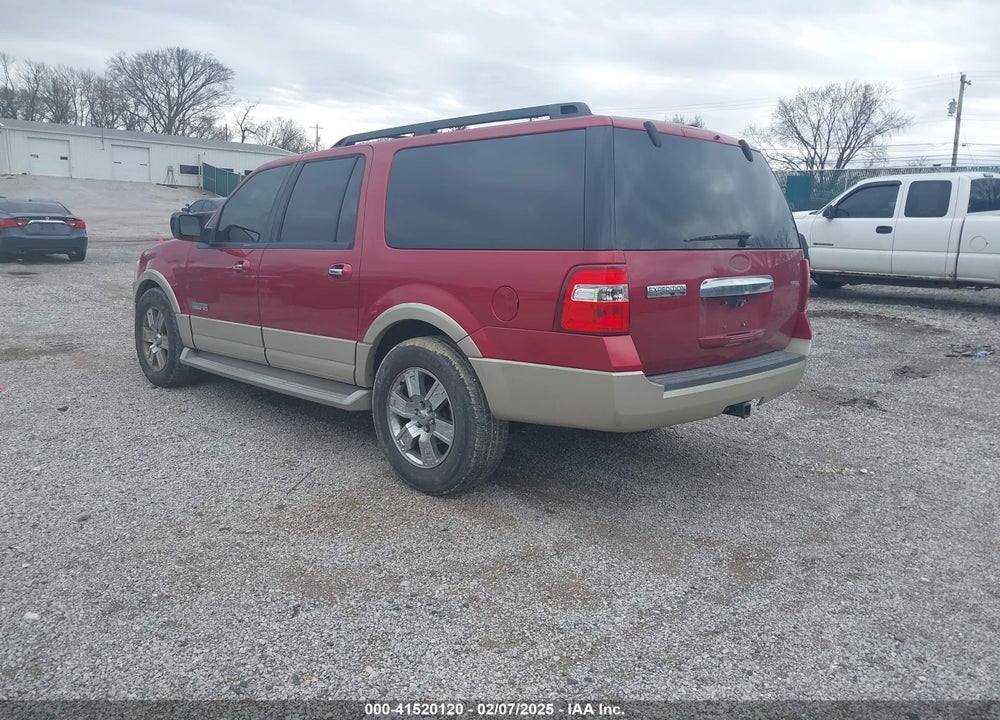 2007 FORD EXPEDITION EL EDDIE BAUER VIN: 1FMFK18587LA86155