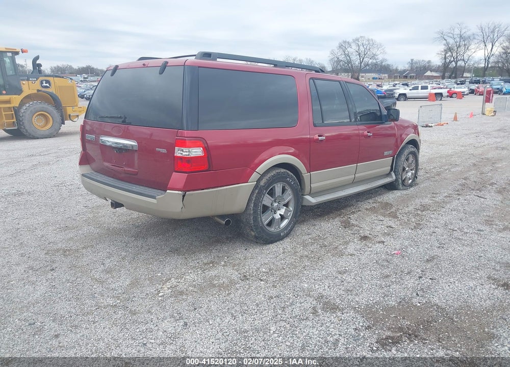 2007 FORD EXPEDITION EL EDDIE BAUER VIN: 1FMFK18587LA86155