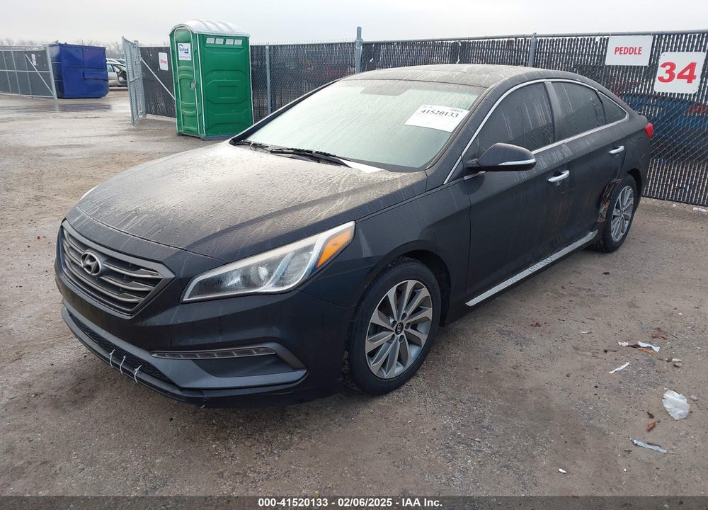 2016 HYUNDAI SONATA VIN: 5NPE34AF6GH381583