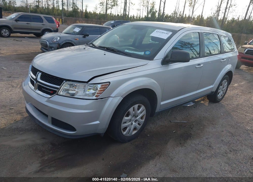 2014 DODGE JOURNEY AMERICAN VALUE PKG VIN: 3C4PDCAB4ET193803