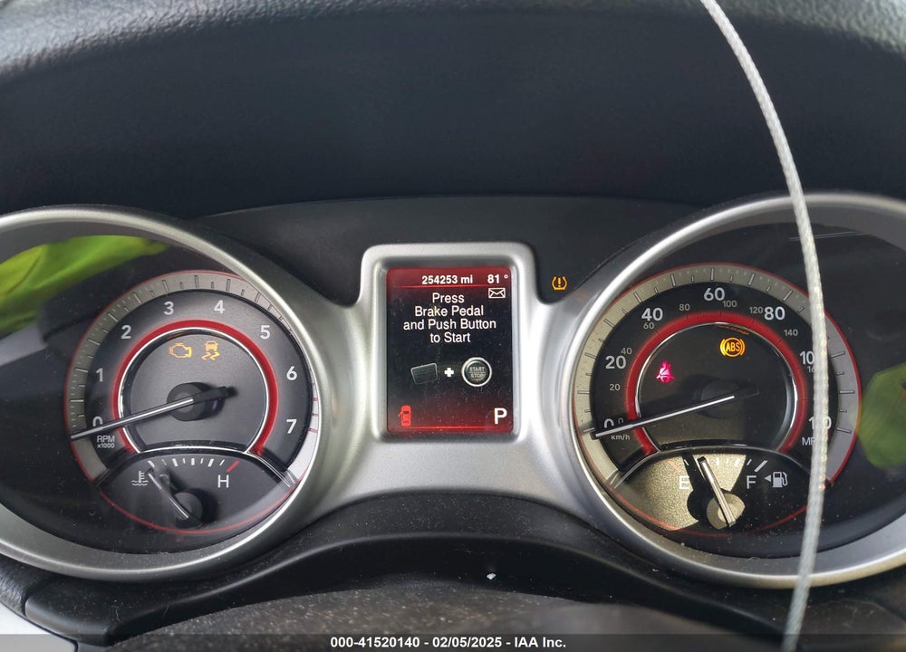 2014 DODGE JOURNEY AMERICAN VALUE PKG VIN: 3C4PDCAB4ET193803