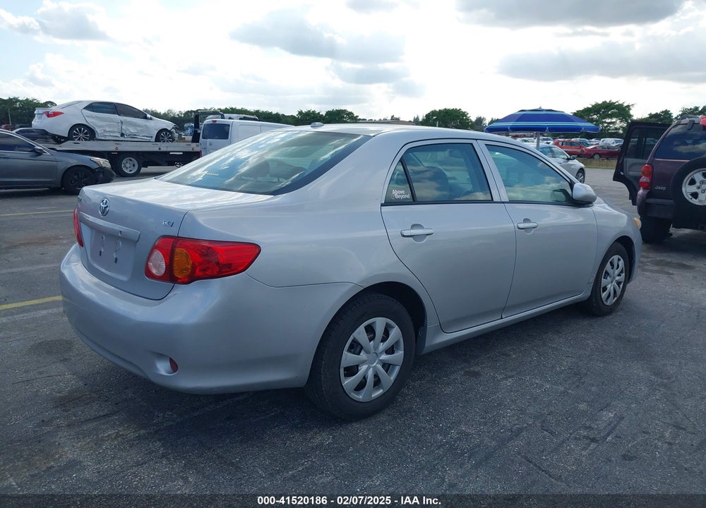 2010 TOYOTA COROLLA LE VIN: 2T1BU4EE6AC296299