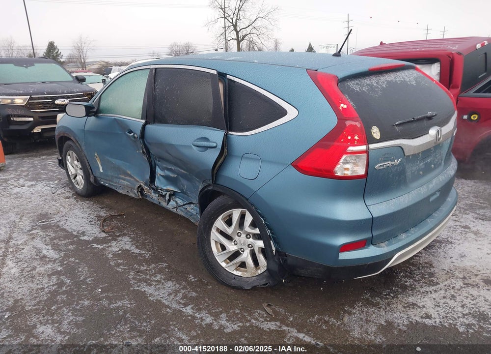 2015 HONDA CR-V EX VIN: 5J6RM4H57FL118020