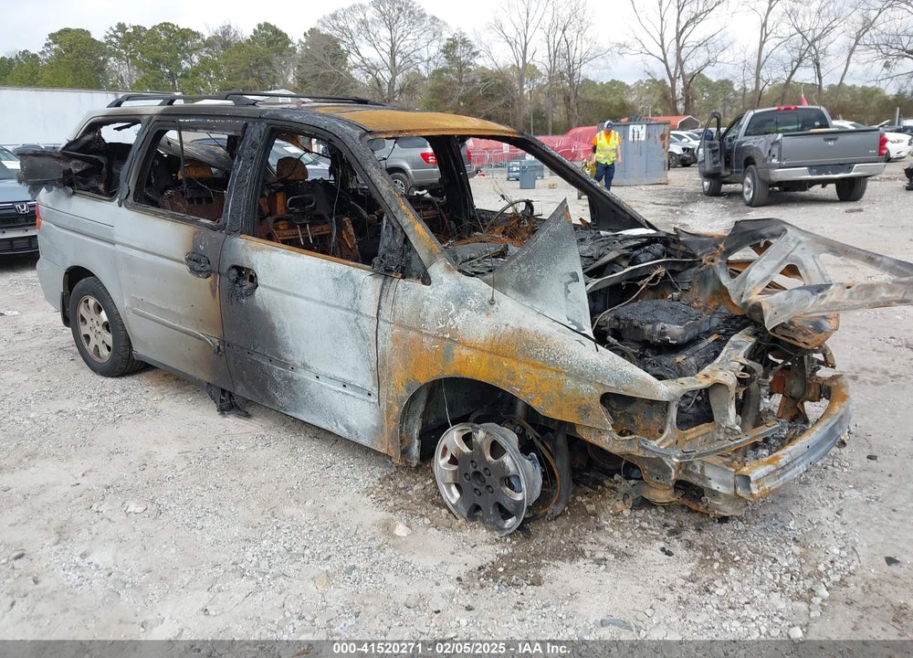 2002 HONDA ODYSSEY EX-L VIN: 2HKRL18782H514156