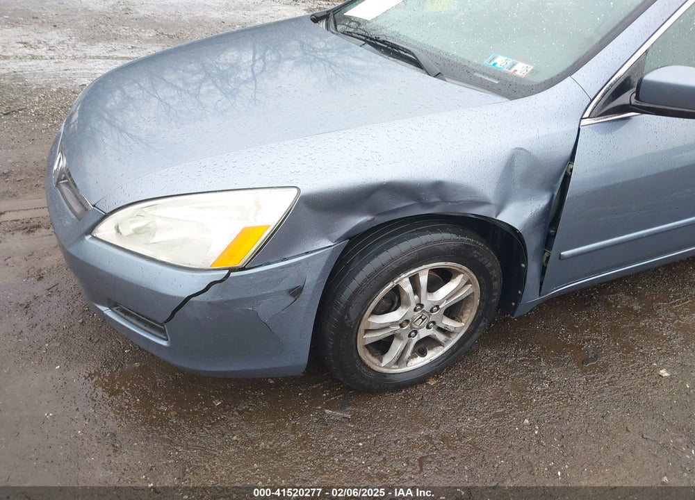 2007 HONDA ACCORD VIN: 1HGCM567X7A197090
