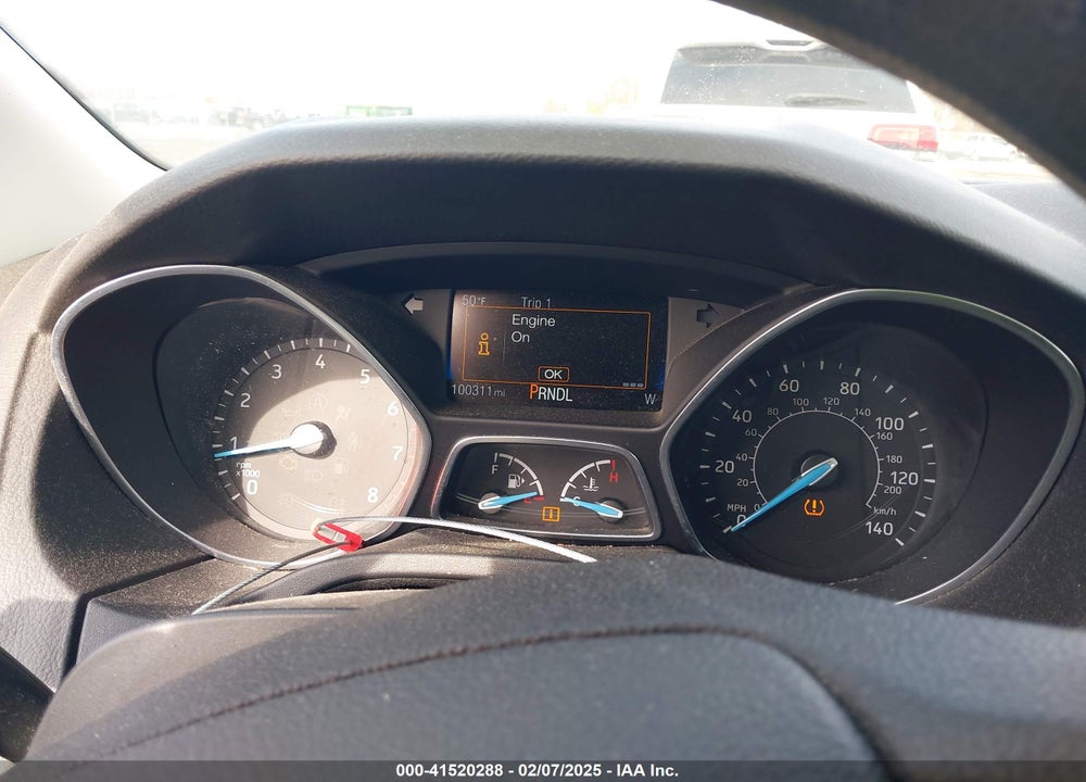 2017 FORD FOCUS VIN: 1FADP3F27HL316874