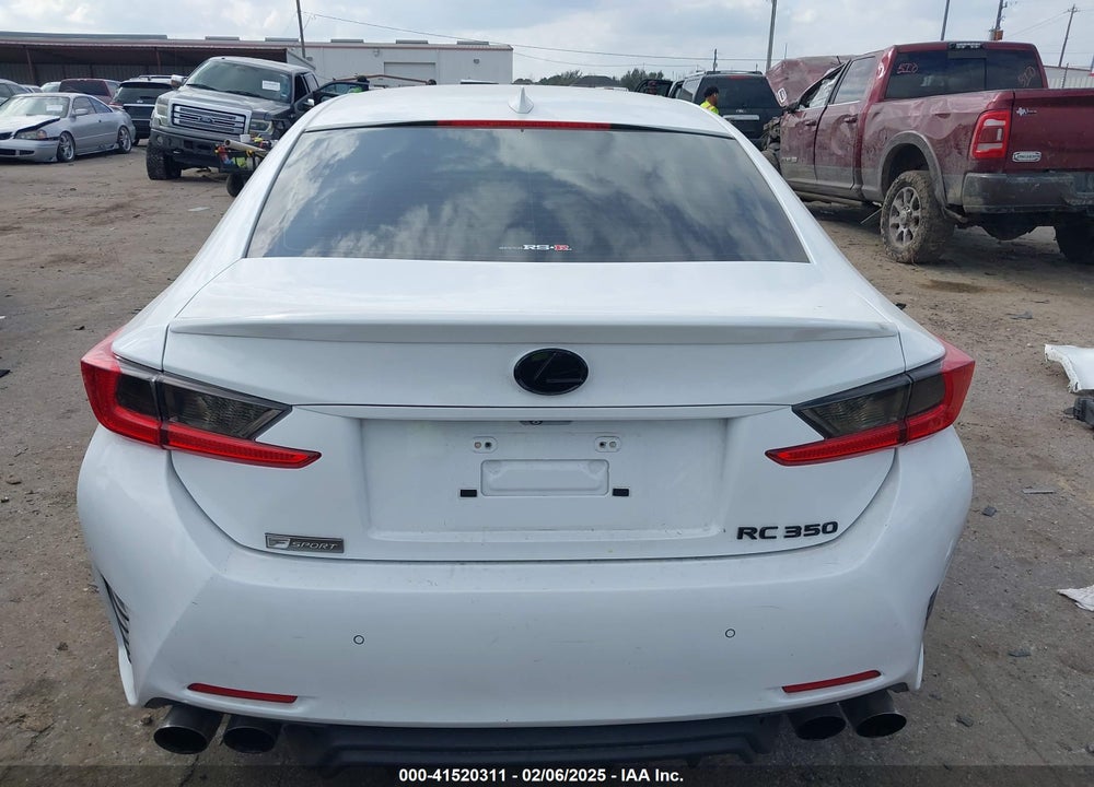 2015 LEXUS RC VIN: JTHHE5BC3F5007981
