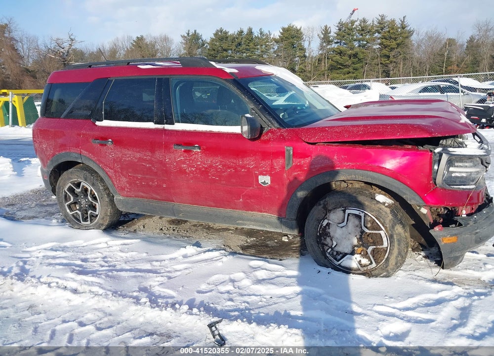 2021 FORD BRONCO SPORT BIG BEND VIN: 3FMCR9B68MRA49702
