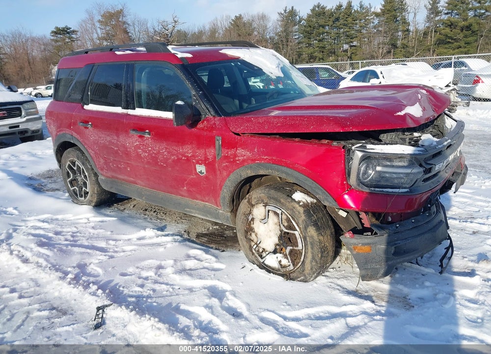 2021 FORD BRONCO SPORT BIG BEND VIN: 3FMCR9B68MRA49702