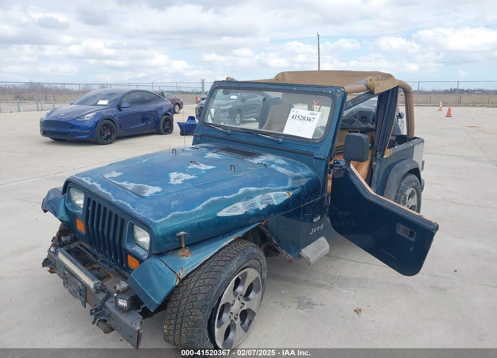 1995 JEEP WRANGLER / YJ VIN: 1J4FY19P1SP250375