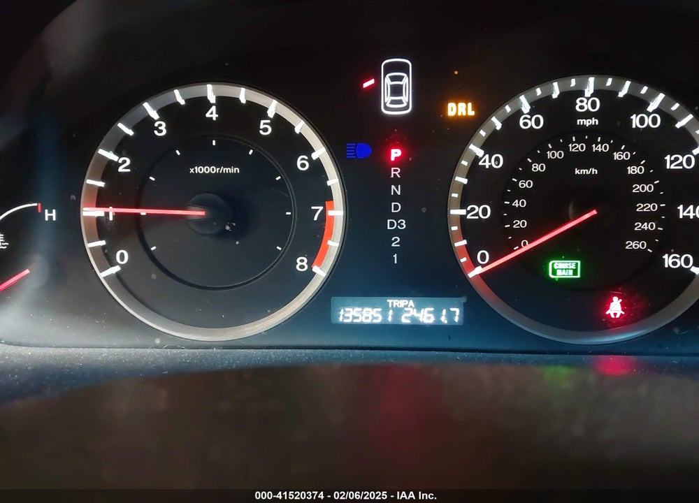 2009 HONDA ACCORD VIN: 1HGCP36839A003975