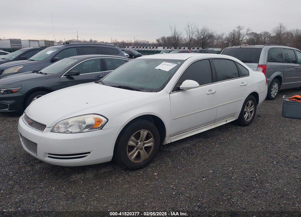 2012 CHEVROLET IMPALA VIN: 2G1WF5E31C1216174