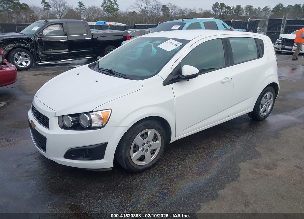 2016 CHEVROLET SONIC LS AUTO VIN: 1G1JA6SH7G4179138