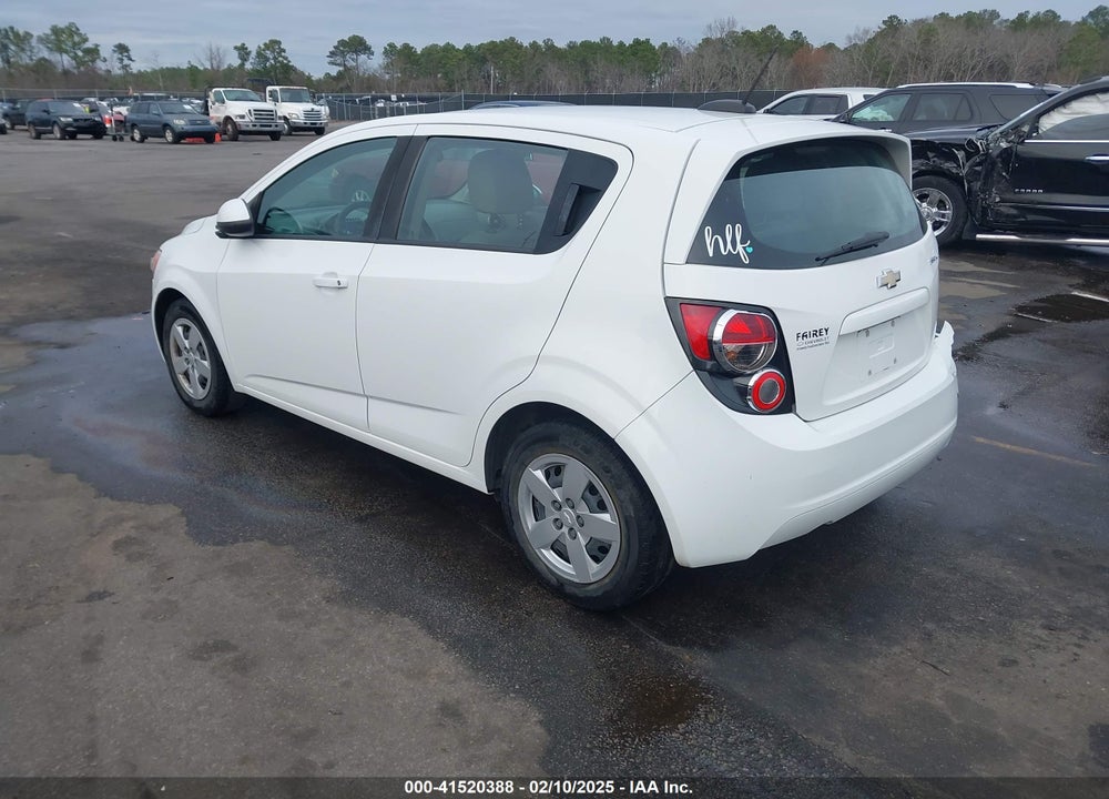 2016 CHEVROLET SONIC LS AUTO VIN: 1G1JA6SH7G4179138