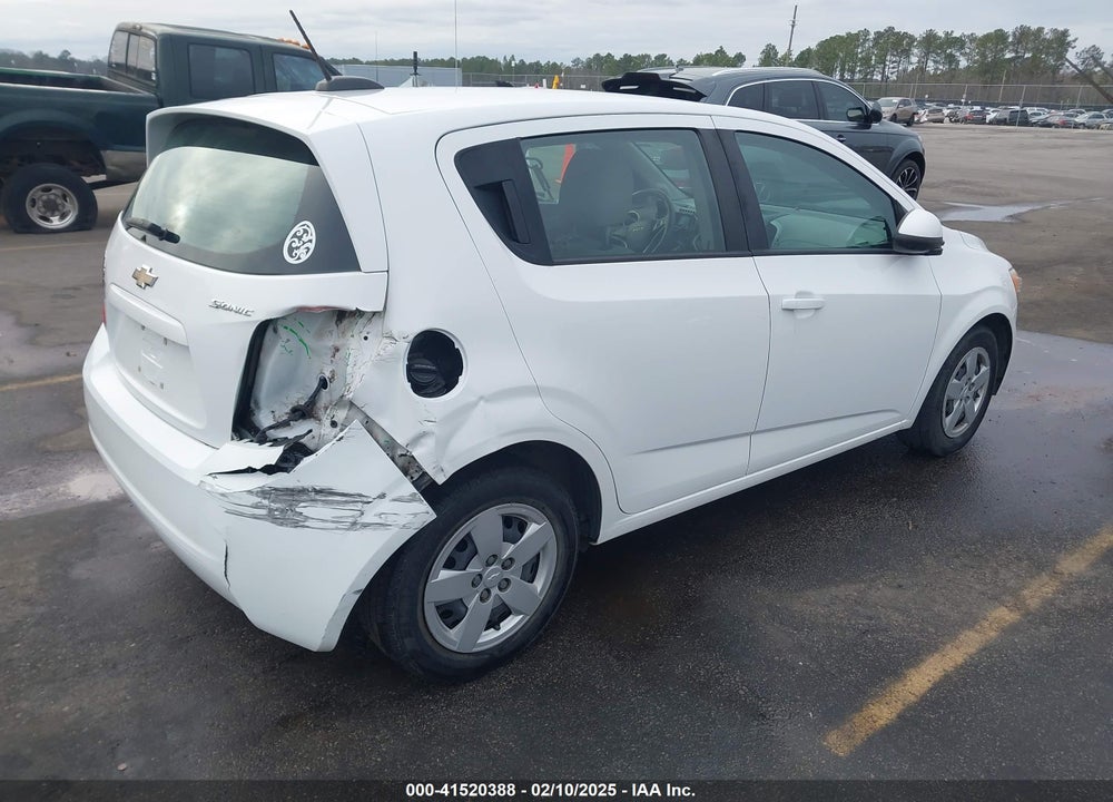 2016 CHEVROLET SONIC LS AUTO VIN: 1G1JA6SH7G4179138
