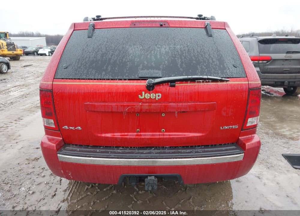 2005 JEEP GRAND CHEROKEE LIMITED VIN: 1J4HR58N85C548320