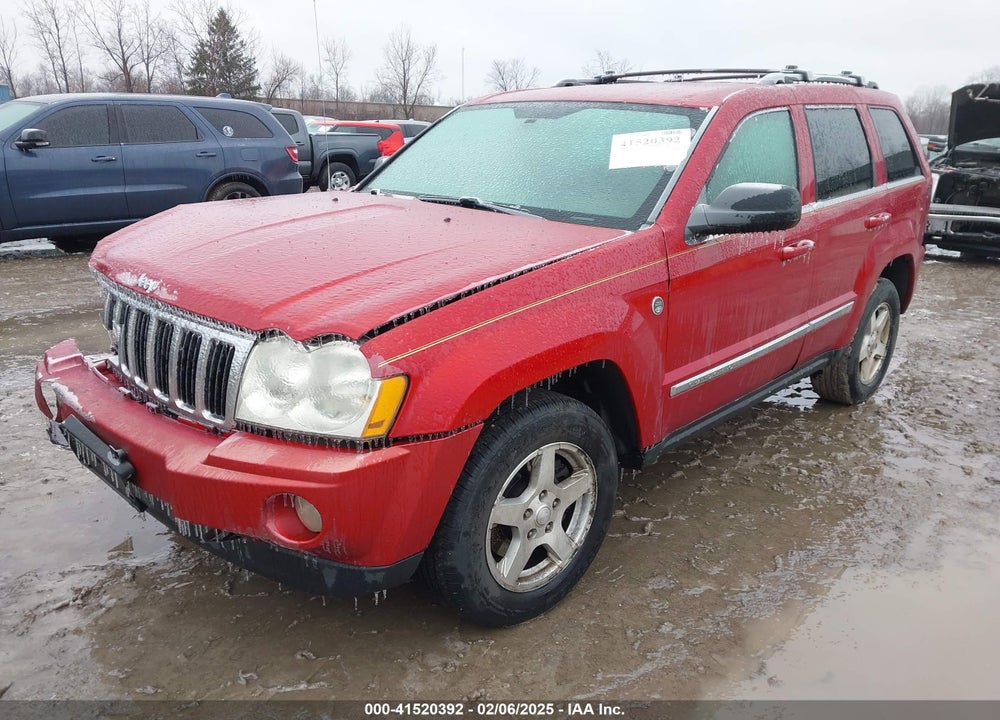 2005 JEEP GRAND CHEROKEE LIMITED VIN: 1J4HR58N85C548320