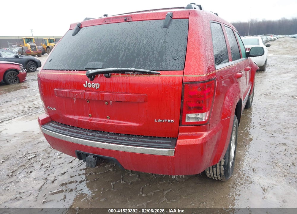2005 JEEP GRAND CHEROKEE LIMITED VIN: 1J4HR58N85C548320