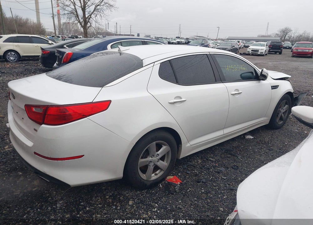 2015 KIA OPTIMA VIN: KNAGM4A72F5631637