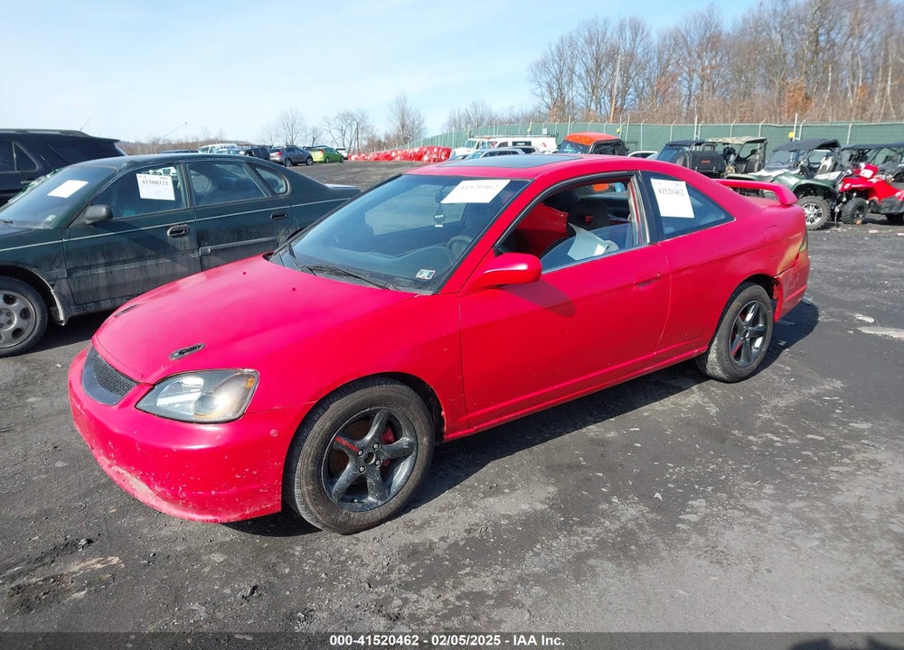 2001 HONDA CIVIC EX VIN: 1HGEM22941L092569
