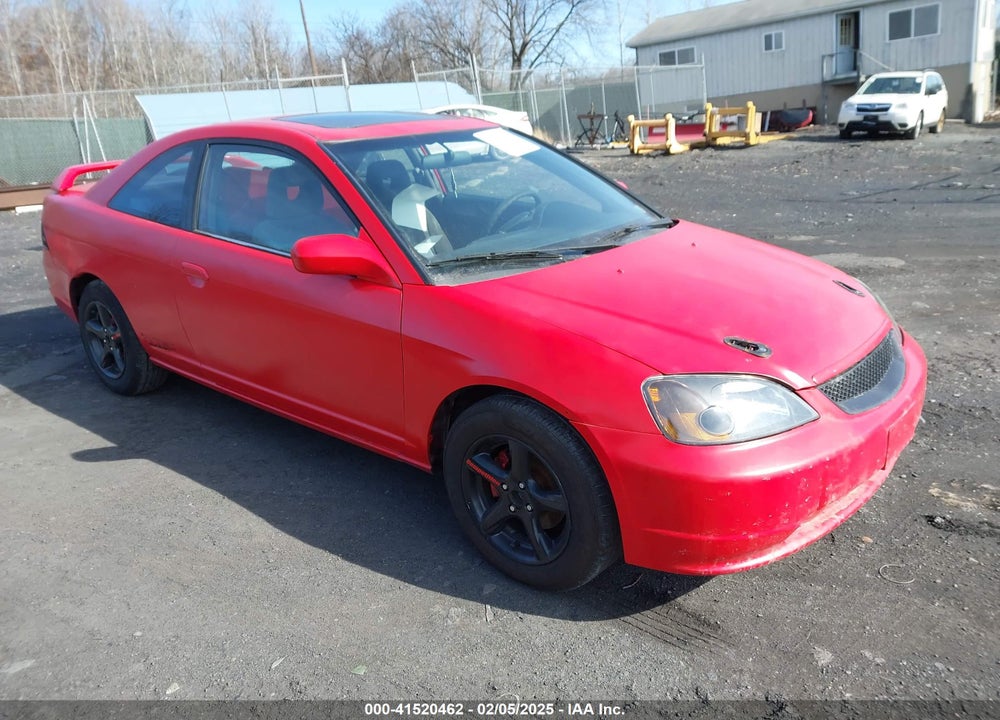 2001 HONDA CIVIC EX VIN: 1HGEM22941L092569