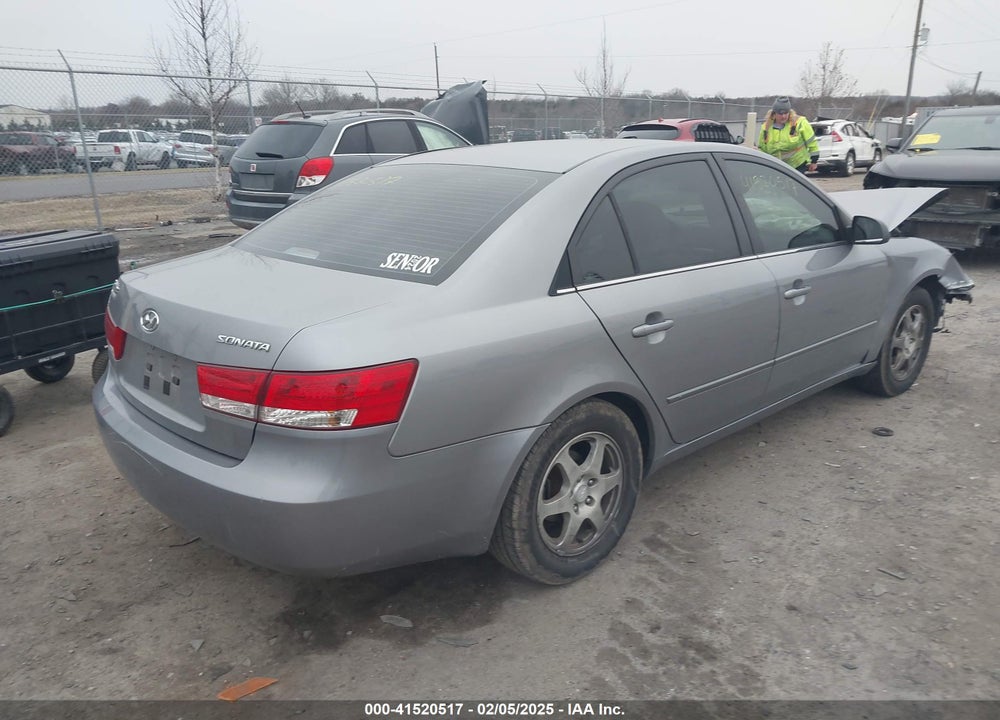 2006 HYUNDAI SONATA GLS VIN: 5NPEU46C46H081972