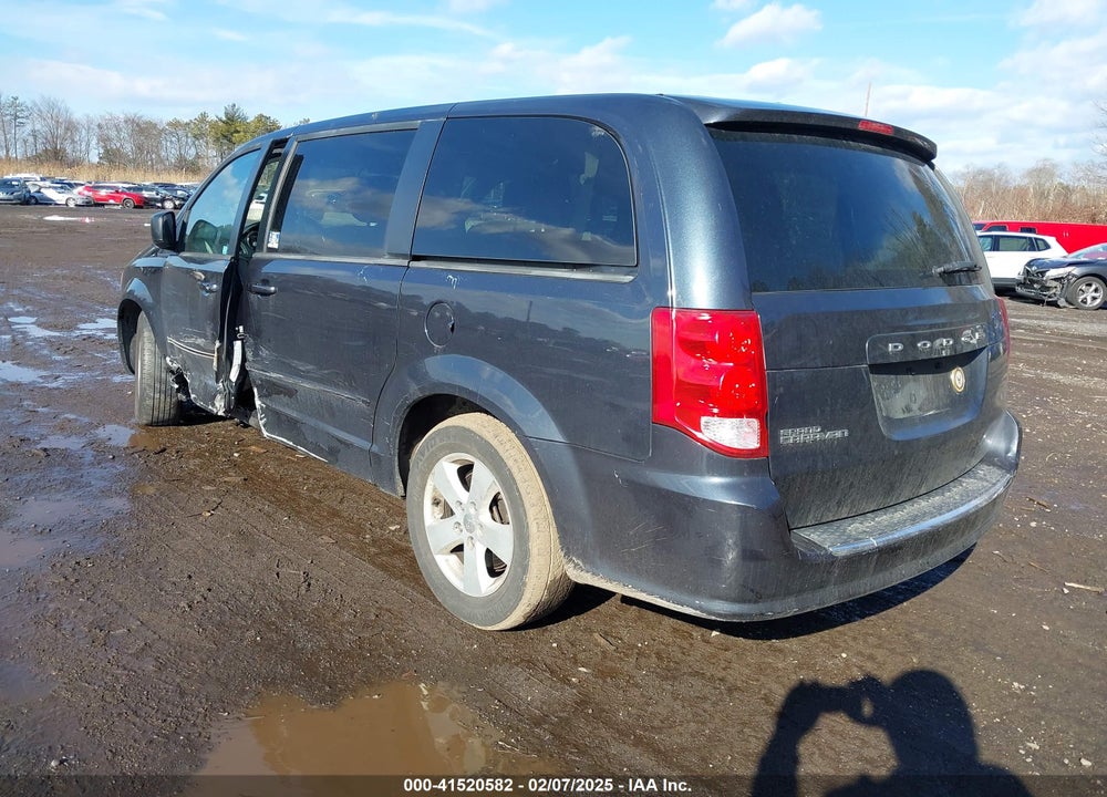 2013 DODGE GRAND CARAVAN SE VIN: 2C4RDGBG5DR807415