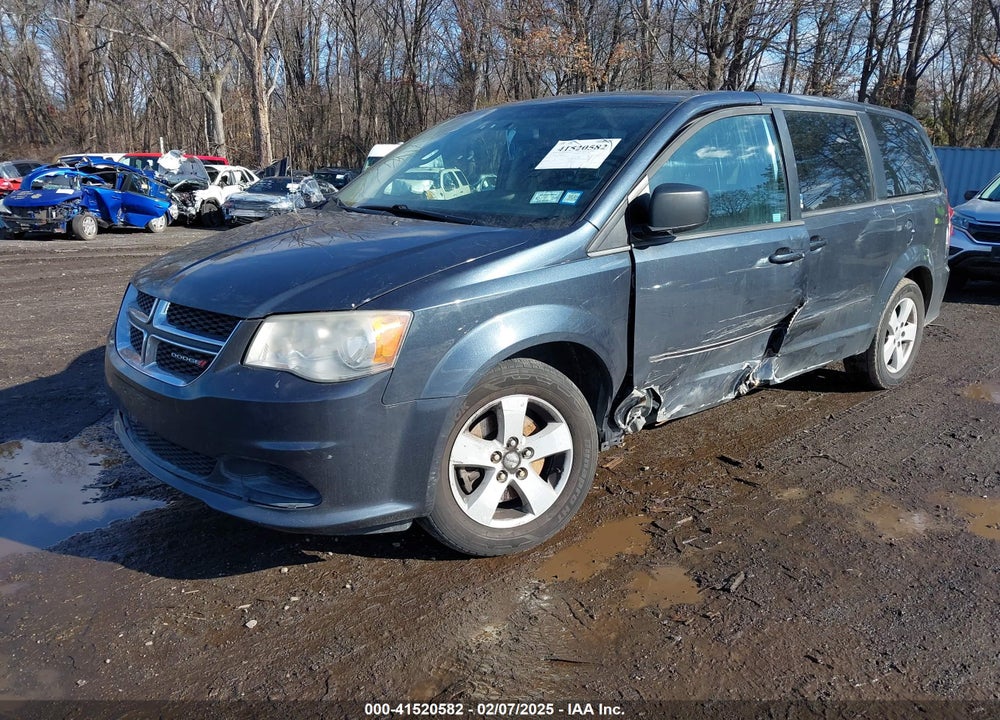 2013 DODGE GRAND CARAVAN SE VIN: 2C4RDGBG5DR807415