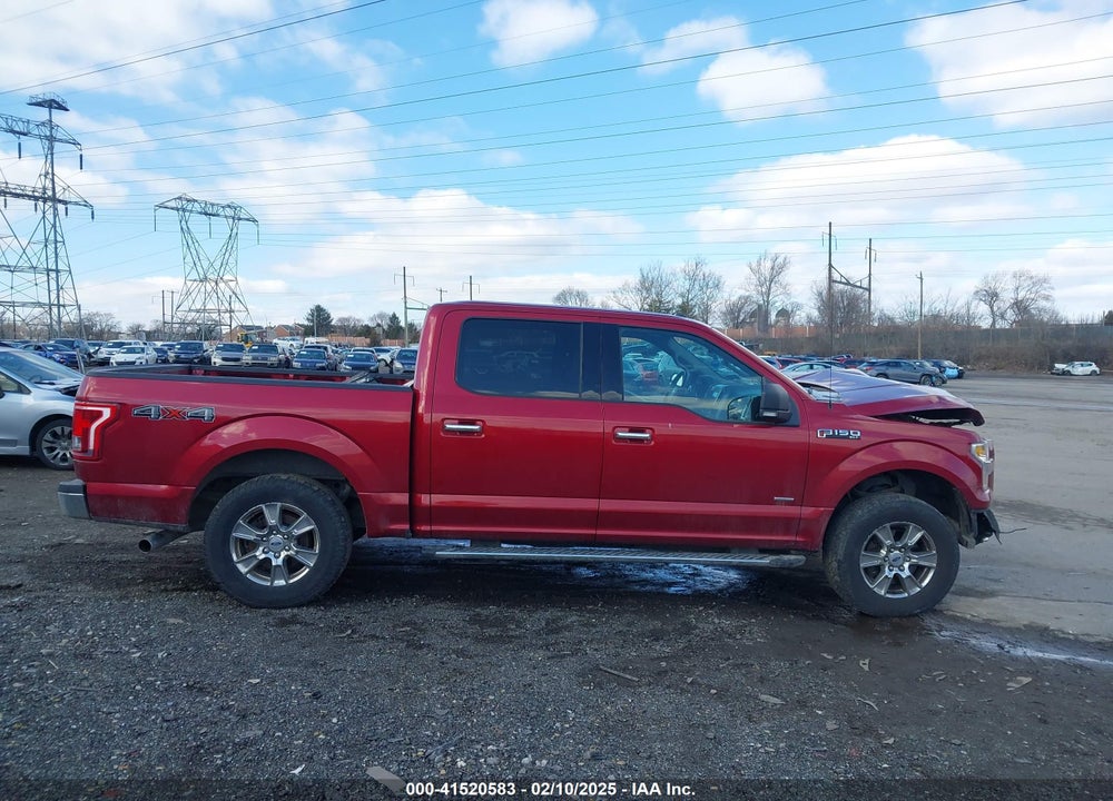 2016 FORD F-150 VIN: 1FTEW1EP7GKE90631