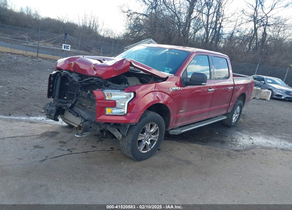 2016 FORD F-150 VIN: 1FTEW1EP7GKE90631