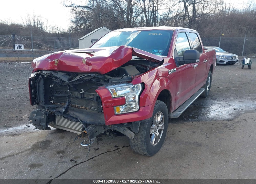 2016 FORD F-150 VIN: 1FTEW1EP7GKE90631
