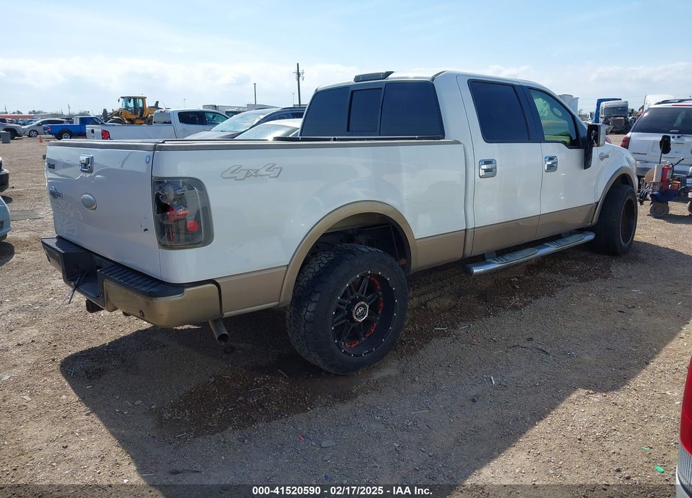 2006 FORD F-150 VIN: 1FTPW14V06KC09888