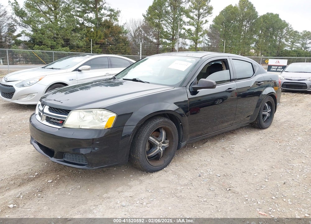 2013 DODGE AVENGER VIN: 1C3CDZAB8DN688056