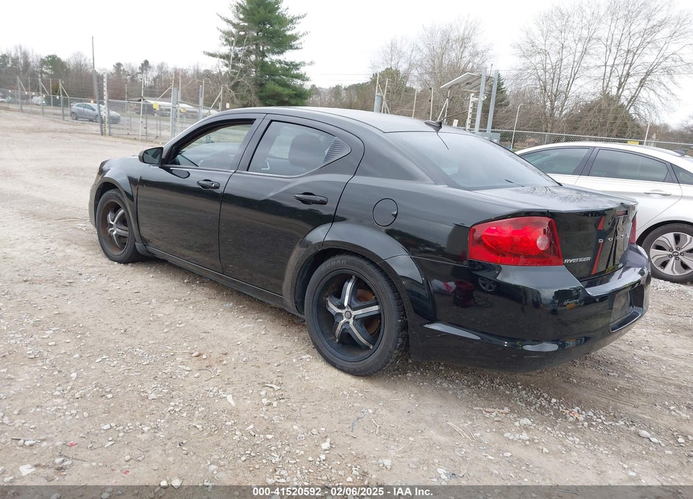 2013 DODGE AVENGER VIN: 1C3CDZAB8DN688056