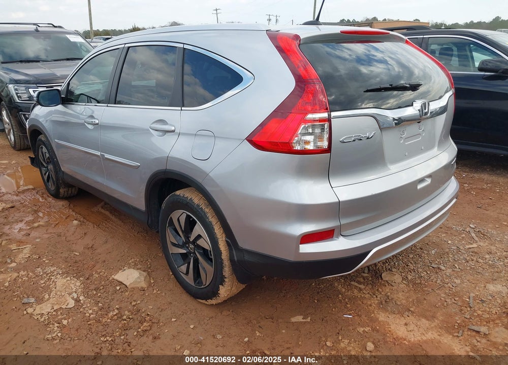 2015 HONDA CR-V TOURING VIN: 5J6RM3H9XFL017387