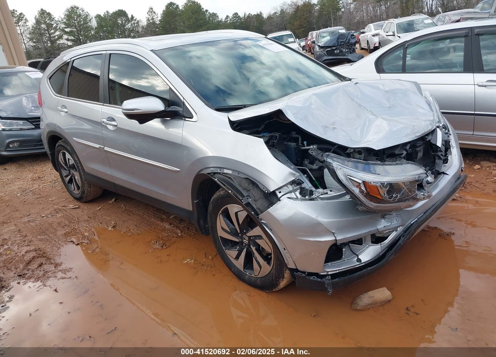 2015 HONDA CR-V TOURING VIN: 5J6RM3H9XFL017387