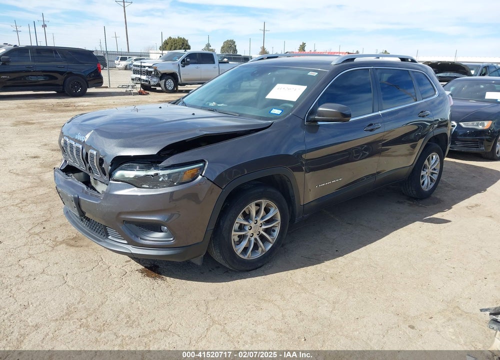2021 JEEP CHEROKEE LATITUDE LUX FWD VIN: 1C4PJLMX4MD239201