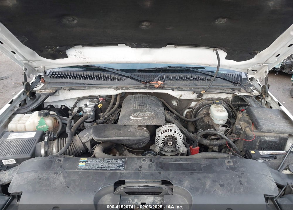 2007 CHEVROLET SILVERADO 1500 CLASSIC WORK TRUCK VIN: 1GCEK19V27Z141484