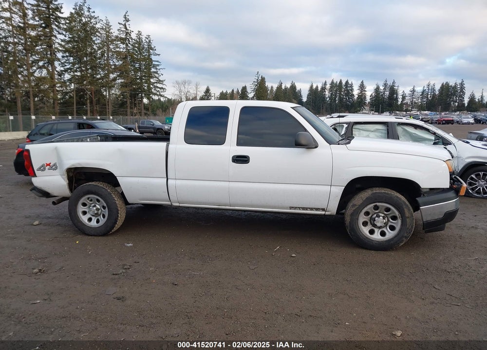 2007 CHEVROLET SILVERADO 1500 CLASSIC WORK TRUCK VIN: 1GCEK19V27Z141484