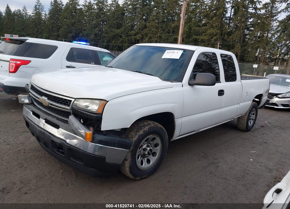 2007 CHEVROLET SILVERADO 1500 CLASSIC WORK TRUCK VIN: 1GCEK19V27Z141484