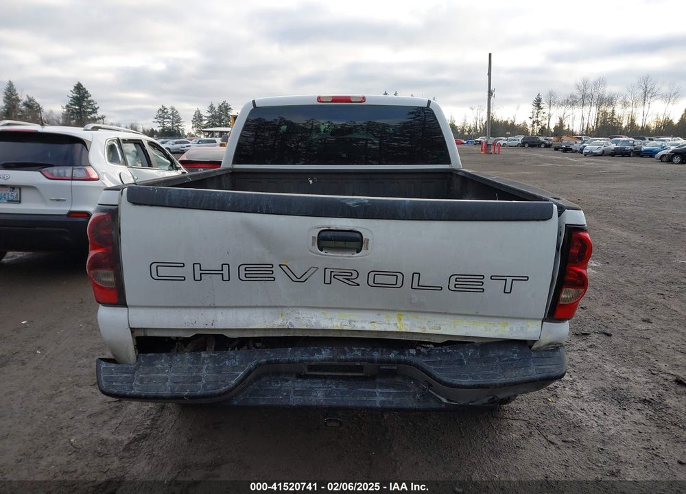 2007 CHEVROLET SILVERADO 1500 CLASSIC WORK TRUCK VIN: 1GCEK19V27Z141484