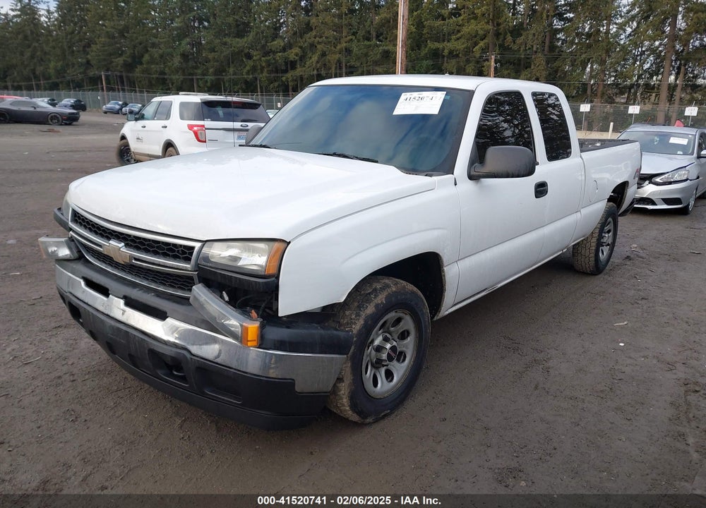 2007 CHEVROLET SILVERADO 1500 CLASSIC WORK TRUCK VIN: 1GCEK19V27Z141484
