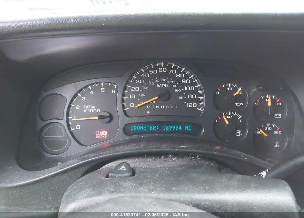 2007 CHEVROLET SILVERADO 1500 CLASSIC WORK TRUCK VIN: 1GCEK19V27Z141484